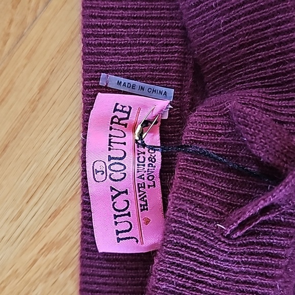 NWT Vintage Juicy Couture Y2K Mini Petite Cashmere Skirt - Picture 3 of 4